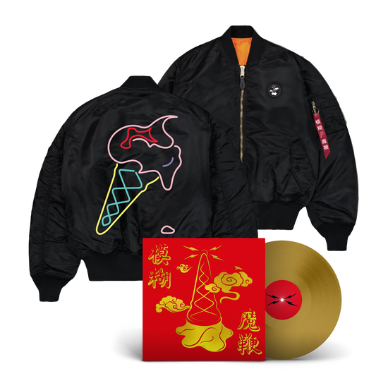 The Magic Whip Anniversary Vinyl & Black Bomber Jacket